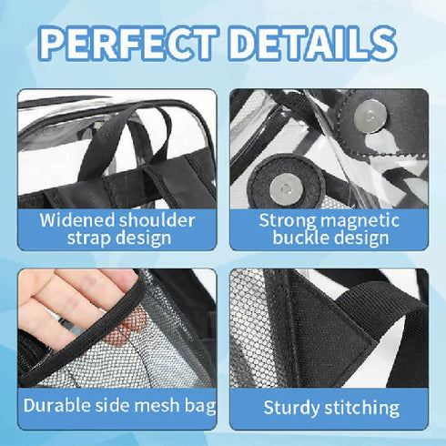Clear PVC Student Schoolbag